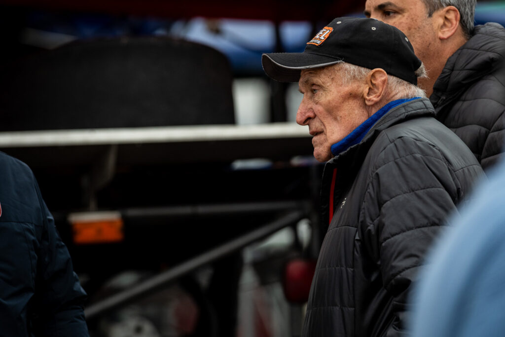Vasco Oyhanart en el autódromo